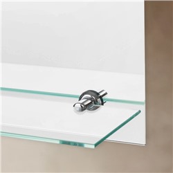 Зеркало, настенное, с пескоструйной графикой, с полкой 55х40 см