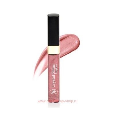 Triumph Помада жидкая для губ тон 09 мерцающий беж Crystal Shine Lipgloss TL-03 12 гр