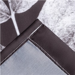 Штора для ванной «Этель» Natural print, 145×180 см, полиэстер