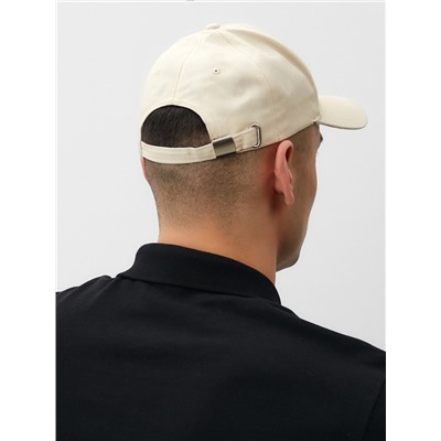 Кепка однотонная MINAKU, бежевая, размер 58