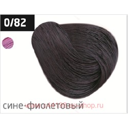 OLLIN PERFORMANCE  0/82 сине-фиолетовый 60мл Перманентная крем-краска для волос
