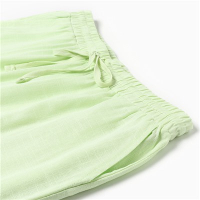 Пижама женская (рубашка, брюки) KAFTAN Lime series, размер 44-46