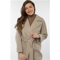01-10551 Пальто женское демисезонное (пояс)