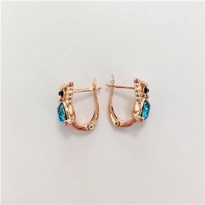 Серьги с кристаллами Swarovski