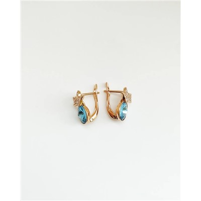 Серьги с кристаллами Swarovski