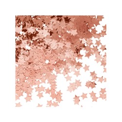Конфетти «Звезда» розовое золото, металлик, 1.5 см, 50 г