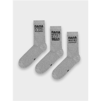 НОСКИ МУЖСКИЕ (3 пары) 017A-2257