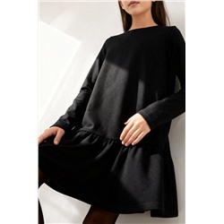 Платье из футера для девочки Happyfox