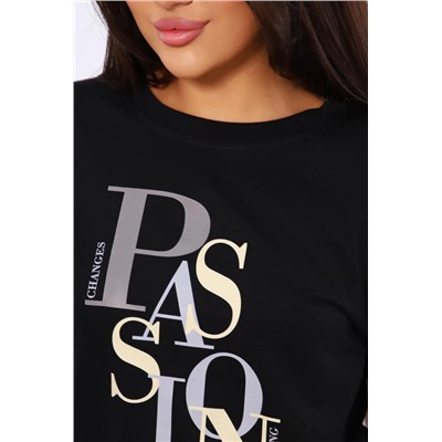 Лонгслив ЛЖ094 (Черный)