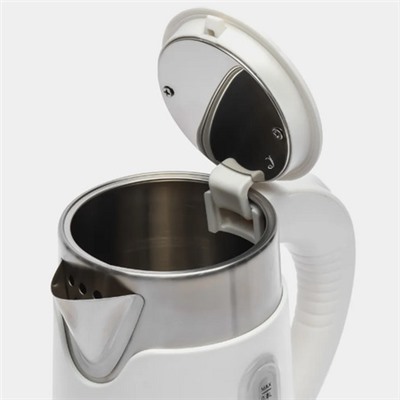 7936 Чайник электр. R-7936 (800Вт 0,8л пласт.кор БЕЛЫЙ/ЧЕРНЫЙ) RAF (х1) - АКЦИЯ