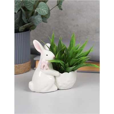 Фигурка Кролик 10 см / YZ1107 /уп 48/фарфор