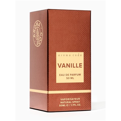 Парфюмерная вода женская Aroma Code Vanille, 50 мл