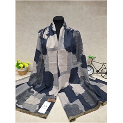 Мягкий двухсторонний палантин из кашемира мультицвет