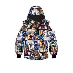 Куртка текстильная с полиуретановым покрытием для мальчиков