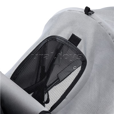 Велосипед трехколесный Rocket 136-GR, колеса EVA 10"/8", цвет серый