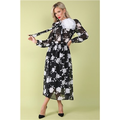 Платье Романтика (чёрный)