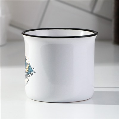 Кружка керамическая «Счастье не за горами», 450 мл