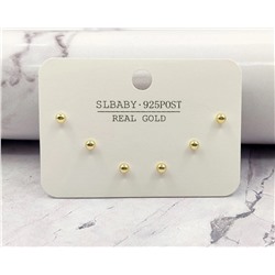 Комплект сережек