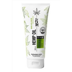 BeOn Бальзам-уход для нормальных и сухих волос увлажняющий / Hemp Oil, 200 мл KRISTALLER, 1108980