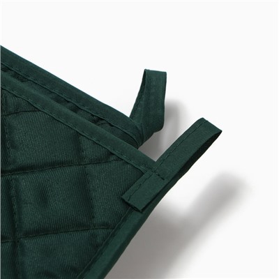 Кухонный набор «Суккулент»: варежка-прихватка 20×27 см, прихватка 17×17 см