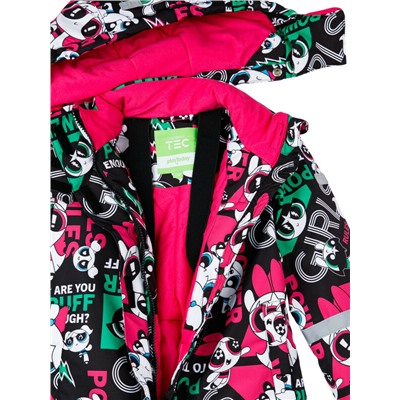 Комбинезон текстильный с полиуретановым покрытием для девочек