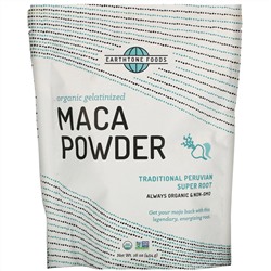 Earthtone Foods, Organic Gelatinized Maca Powder, 16 oz (454 g)
