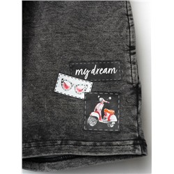 Шорты трикотажные для девочек