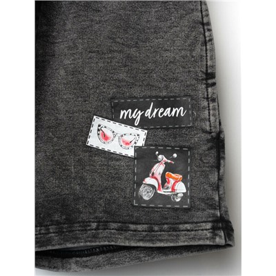 Шорты трикотажные для девочек