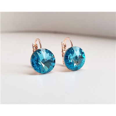 Серьги с кристаллами Swarovski
