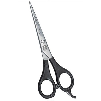 Dewal Парикмахерские ножницы прямые с микронасечками / Easy Step 2118/6.0, черный KRISTALLER, 1127086