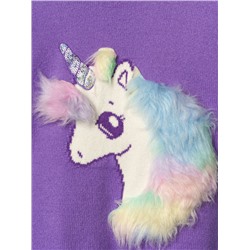 Свитер трикотажный для девочек