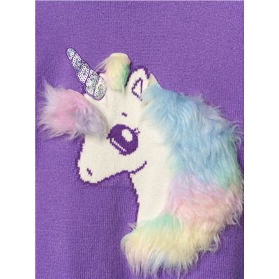 Свитер трикотажный для девочек