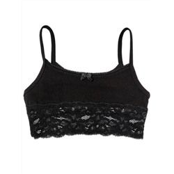 4940-02 Топ девочка черный (BAYKAR)