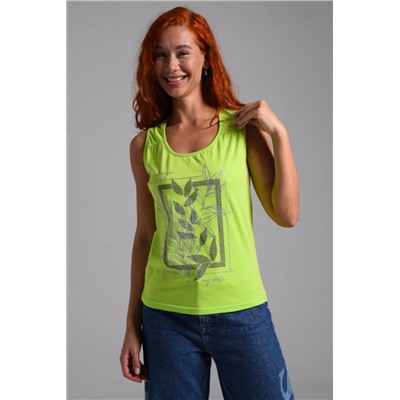 Футболка женская 8419 (Салатовый)