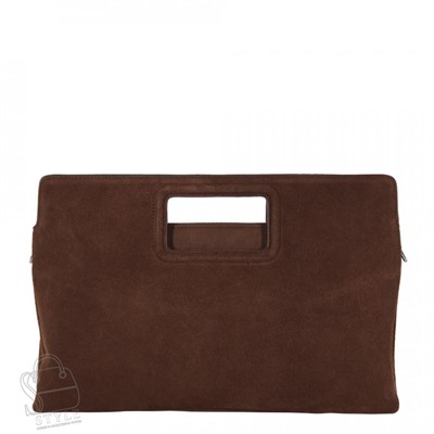 Сумка женская кожаная 8040QAA brown Polina&Eiterou