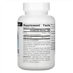 Source Naturals, альфа-липоевая кислота, 200 мг, 120 таблеток