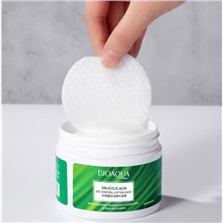 (ЗАМЯТА КОРОБОЧКА) Салициловые диски очищающие для жирной кожи BIOAQUA, 55 шт.