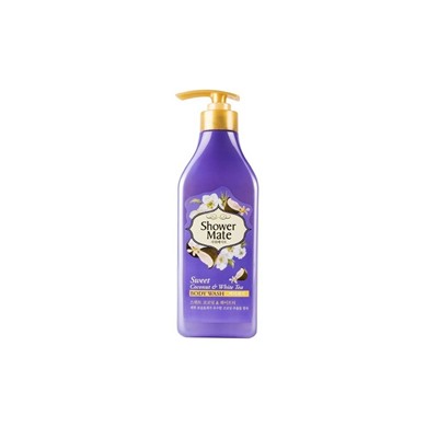 KeraSys Гель для душа Shower mate Кокос и белый чай 550мл с дозатором