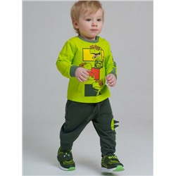 Фуфайка детская трикотажная для мальчиков (футболка с длинными рукавами)