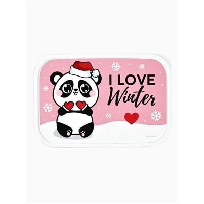 Ланч - бокс новогодний I love winter, 1.2 л