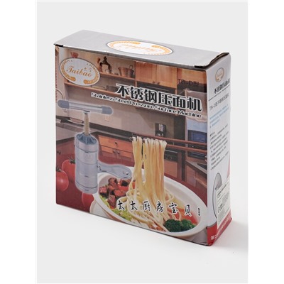 Лапшерезка ручная, 3 насадки, 18×18×6 см, нержавеющая сталь