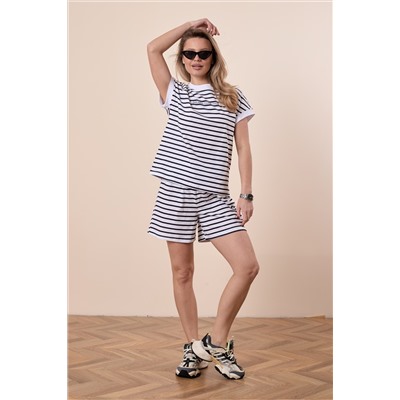 Костюм футболка и шорты  М326017Пбс