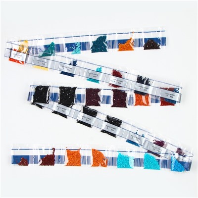 Алмазная мозаика с полным заполнением на холсте «Бабочки», 30×40 см