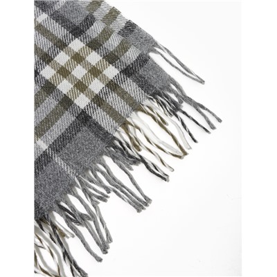 Плед «Элис» 150×200 см, белый/серый