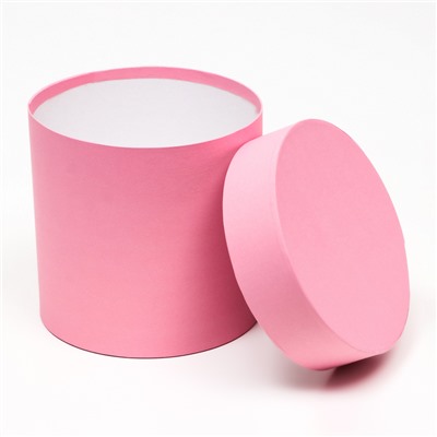 Набор шляпных коробок 5 в 1, сиреневый, 23×23-15×15 см