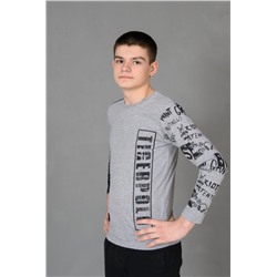 Футболка 83019 подростковая (Меланж)