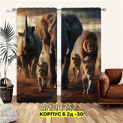 Фотошторы 3д 2046409-19