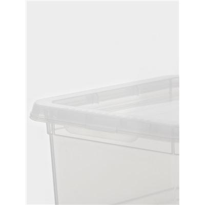 Контейнер для хранения Palm, 2 л, 19×15.3×9.8 см, с крышкой, прозрачный