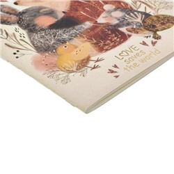 Записная книжка А6  32л линейка "Любовь, как она есть" 7-32-506/21 Bruno Visconti