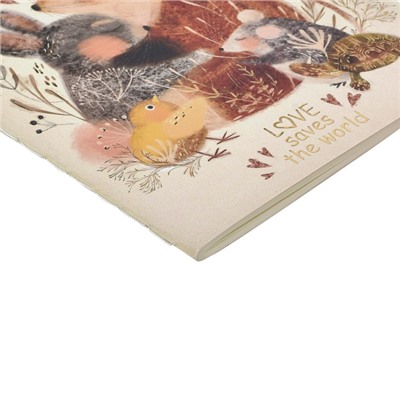 Записная книжка А6  32л линейка "Любовь, как она есть" 7-32-506/21 Bruno Visconti